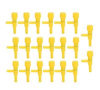 Aquarium Flow Control Valves | 20PCS Adjustable Oxygen Pump Regulator for Fish Tank Accessories | Precise Volume Adjustment / 4mm Tube