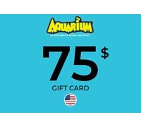 Aquarium Gift Card 75 USD Key - UNITED STATES
