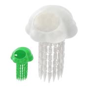 Aquarium Jellyfish Hideaway Cave - Fish Shrimp Shelter with Suction Cup