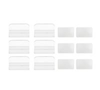 Aquarium Lid Pull Handle | Secure Grip for Fish Tank Cover | 6Pcs Acrylic Handles for Home/Cabinet/Glass | Sturdy & Easy Replacement