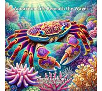 Aquarium Life Beneath the Waves: Coloring Book 6
