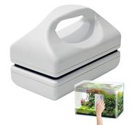 Aquarium Magnetic Brush - Heavy Duty Floating Tank Cleaner, Powerful Glass Scraper For Algae & Dirt Removal, Non Slip Ergonomic Cleaning Tool | Fish Maintenance, Stain Cleaning, Aquatic Habitat Care