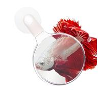 Aquarium Magnifier - 2.16" Fish Tank Viewer | Acrylic Fish Tank Magnifying Glass for Plant Observation, Clear Suction Cup Handheld Animal Viewer for Still Life & Resting Fisĥ, 1-Pack Clear