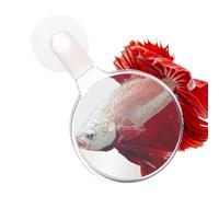 Aquarium Magnifier, Clear Fish Tank Viewer, 2.16x1.42x0.18 Inches Magnifying Glass with Suction Cup,Aquarium Photography Tool for Aquatic Plants, Coral Observation and Small Animals Use