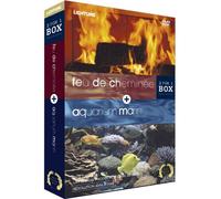 Aquarium marin ; feu de cheminée [Francia] [DVD]