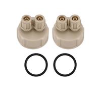 Aquarium Multifunction 2Pc DIY CO2 System Kits Generator Bottle Cap Fish Tank Carbon Dioxide DIY Reactor Quick Screw Cap
