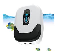 Aquarium Oxygen Pump, Quiet Oxygen Pump, USB Rechargeable Pumps, Long Lasting Oxygen Pump, 70 Hours Battery Life, Intermittent Mode Pumps, Portable Aquarium Aerator, Compact Oxygen Pumps