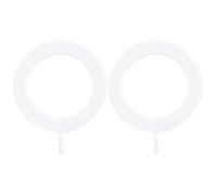 Aquarium Oxygen Stone 2 Pack | High Temperature Sintering for Sturdy & Reusable Oxygen Bubbles | Fine Bubble Plate for Fish Aquariums/Live Fish Transport/Ponds | 10cm Aeration