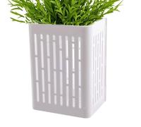 Aquarium Plant Holder, Aquatic Mesh Net Pots with Wall-Mounted Clip, Natural Safe Cups, Pond Floaters Garden Water Tanks, Secure Support for Aqua Scaping and Hydroponic Systems