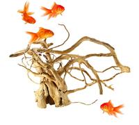 Aquarium Plants - Fish Tank Decoration | 1x Turtle Tank Wood Tree Root | Solid Reptile Wood Branches | Home Landscaping Crafts, Simulation Of Habitat, Fish Tanks Accessories For Small Fishes Hiding