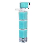 Aquarium Pump Filter, Submersible Internal Filtration System, Multi-Layer Sponge Media, Silent Energy-Saving Motor, Fish Tank Cleaner for Shrimp, Saltwater, Freshwater, Pond