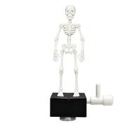 Aquarium Skeleton Decor - Dancing Skeleton Bubbler for Halloween Fish Tanks