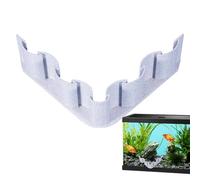 Aquarium Substrate Barrier, Fish Tank Substrate Divider, Decorative Fence for Separating Layers in Aquariums & Terrariums (Multiple Sizes), Terrarium Layer Divider