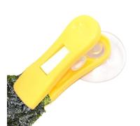 Aquarium Suction Cup Clip - Algae Clip Holder For Fish Tank Plants, Veggie Feed Clip For Tropical Fish & Plecos - Strong Suction Feeding Clip For Marine & Freshwater Aquarium Accessories
