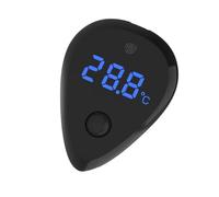 Aquarium Temperature Sensor, Digital LED Touch Thermometer with Accurate Temperature Gauge, Easy-Read Display for Home Fish Tanks, Turtle Habitats, Pet Stores 6x4.5x1cm