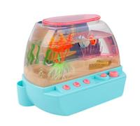 Aquarium Toys Room Decoration with - Music & Light Simulated Fish Tank Toys