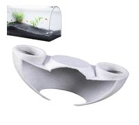 Aquarium Tunnel - Fish Tunnel for Aquarium, Unique Aquarium Cave | Aquarium Decor, Shrimp Tank Accessories, Fish Cave, Corner Fish Tank Decorations, Fish Tank Toys Ornament