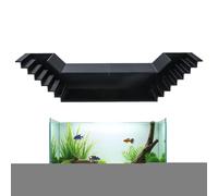 Aquarium Tunnel Ornament - Resin Underground Shelter 6 Inch | Decorative Cave For Fish | Hiding Tunnel For Betta Shrimp Cichlid In Freshwater Saltwater Planted Tank Habitat