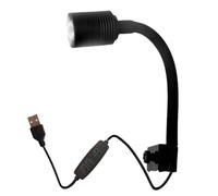 Aquarium USB Light - Rotating Tank Lamp, Flexible Clip Fixture, Adjustable LED Illumination System, Compact Aquatic Brightness Equipment | Decorative Terrarium Lighting Accessory, Professional