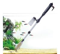 Aquarium Vacuum Cleaner - 32.87 Inch Electric Fish Tank Cleaner | Adjustable Suction Portable Water Vacuum With Telescopic Tube For Aquarium Maintenance At Home Office School Pet Store