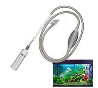 Aquarium Vacuum Cleaner, Gravel Tidying, Fish Tank Suction, Semi Auto Manual, Long Hose, (66.9 In), Great For Cleaning Pebbles In Aquariums and Fish Tanks