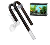 Aquarium Water, Inlet Outlet Kit, Fish Tank Accessories,10.24 Inches, Filter Pipe Fittings, Strainer Attachment Set, External Flow, for Aquatic Plants and Tank Systems