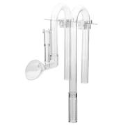 Aquarium Water, Inlet Outlet Kit, Fish Tank Accessories,10.24 Inches, Filter Pipe Fittings, Strainer Attachment Set, External Flow, for Aquatic Plants and Tank Systems