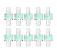 Aquarium Water Pump Silicone Tube 10PCS | ABS Green Connectors for Fish Tank Hoses/Maintenance/Filtration | 4mm 6mm 8mm 10mm Size Set (10MM)