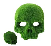 Aquariumdekorationen - Realistische Moosschädel Schutzdekor, Fischtankverzierungen, Dekorative Lebensraumtankbehörden | Für Betta Shrimps Süßwasser Salzwasser Landschaftsbau Home Breeder Keepers