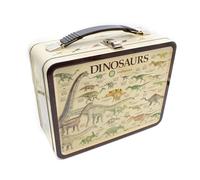 AQUARIUS 48183 Smithsonian Dinosaurs - Caja de lata grande, multicolor, 8 pulgadas