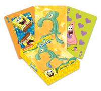 AQUARIUS Baraja de cartas con temática de Bob Esponja para tus juegos de cartas favoritos - Producto oficial de Bob Esponja y coleccionables