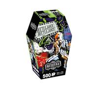 Aquarius Beetlejuice 500pc Puzzle Coffin Box (500 Piece Jigsaw Puzzle) - Glare Free - Precision Fit - Officially Licensed Beetlejuice Merchandise & Collectibles - 14x19 Inches