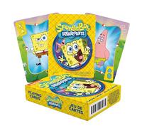 AQUARIUS Bob Esponja Pantalones Cuadrados Cartas, Multicolor, 52491