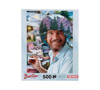 AQUARIUS Bob Ross Hair - Rompecabezas de 500 piezas (rompecabezas de 500 piezas), sin reflejos, ajuste de precisión, con licencia oficial de Bob Ross Hair, 500 piezas, mercancía y coleccionables, 14 x