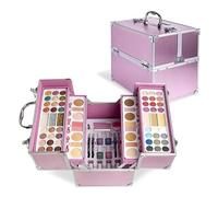 AQUARIUS COSMETICS Magic Studio Colorful Maletin Completo 32 Sombras + 16 Brillos + 8 Polvos + 8 Rubor