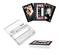 Aquarius David Bowie Cassette Premium - Baraja de Cartas temática de David Bowie para Tus Juegos de Cartas Favoritos, Producto Oficial de David Bowie y coleccionables