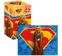 Aquarius DC Comics Supergirl - Rompecabezas vertical de 500 piezas, con licencia oficial de Kara Zor-El Superheroe, arte coleccionable de 14 x 19 pulgadas
