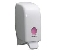 Aquarius Dispensador de jabón (1 L), color blanco