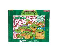 Aquarius Entertainment Puzzle Pizza Tortugas Ninja 500 Piezas, Diseño Oficial