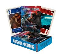 AQUARIUS Godzilla vs Kong Playing Cards - Baraja de cartas temática Godzilla vs Kong para tus juegos de cartas favoritos - Producto oficial de Godzilla vs Kong y coleccionables