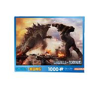 AQUARIUS Godzilla vs Kong Puzzle (rompecabezas de 1000 piezas), sin reflejos, ajuste de precisión, licencia oficial de Godzilla vs Kong Merchandise & Collectibles, 20x28 pulgadas