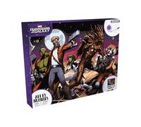 AQUARIUS Guardianes de la Galaxia Art by Numbers Kit de pintura (lienzo estirado de 16 x 20 pulgadas) 24 pinturas, 3 pinceles, listo para colgar, coleccionable oficial de Guardianes de la Galaxia, 16