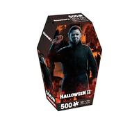 Aquarius Halloween II - Rompecabezas de 500 Piezas (Rompecabezas de 500 Piezas), sin Reflejos, Ajuste de precisión, Producto Oficial de la película Halloween II y coleccionables, 14 x 19 Pulgadas