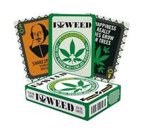 Aquarius I Heart Weed Jugando a Las Cartas