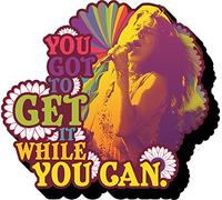 AQUARIUS Janis Joplin Get It Funky - Imán grueso