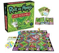 Aquarius – Juego de mesa Rick and Morty Card Scramble – Estrategia, 2-4 jugadores, 12 años