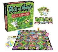 Aquarius – Juego de mesa Rick and Morty Card Scramble – Estrategia, 2-4 jugadores, 12 años