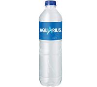 Aquarius - Limón, Bebida para deportistas, refresco sin gas, 1.5 l (Pack de 6), Botella de plástico