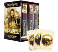 AQUARIUS Lord of The Rings - Juego de cartas de edición limitada para coleccionistas, juego de 3 cajas de baraja con Fellowship of The Ring, dos torres y El regreso del rey
