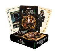 Aquarius Marvel Comics Loki Playing Cards - Baraja temática Loki para Tus Juegos de Cartas Favoritos, con Licencia Oficial de Marvel Comics Mercancía y coleccionables